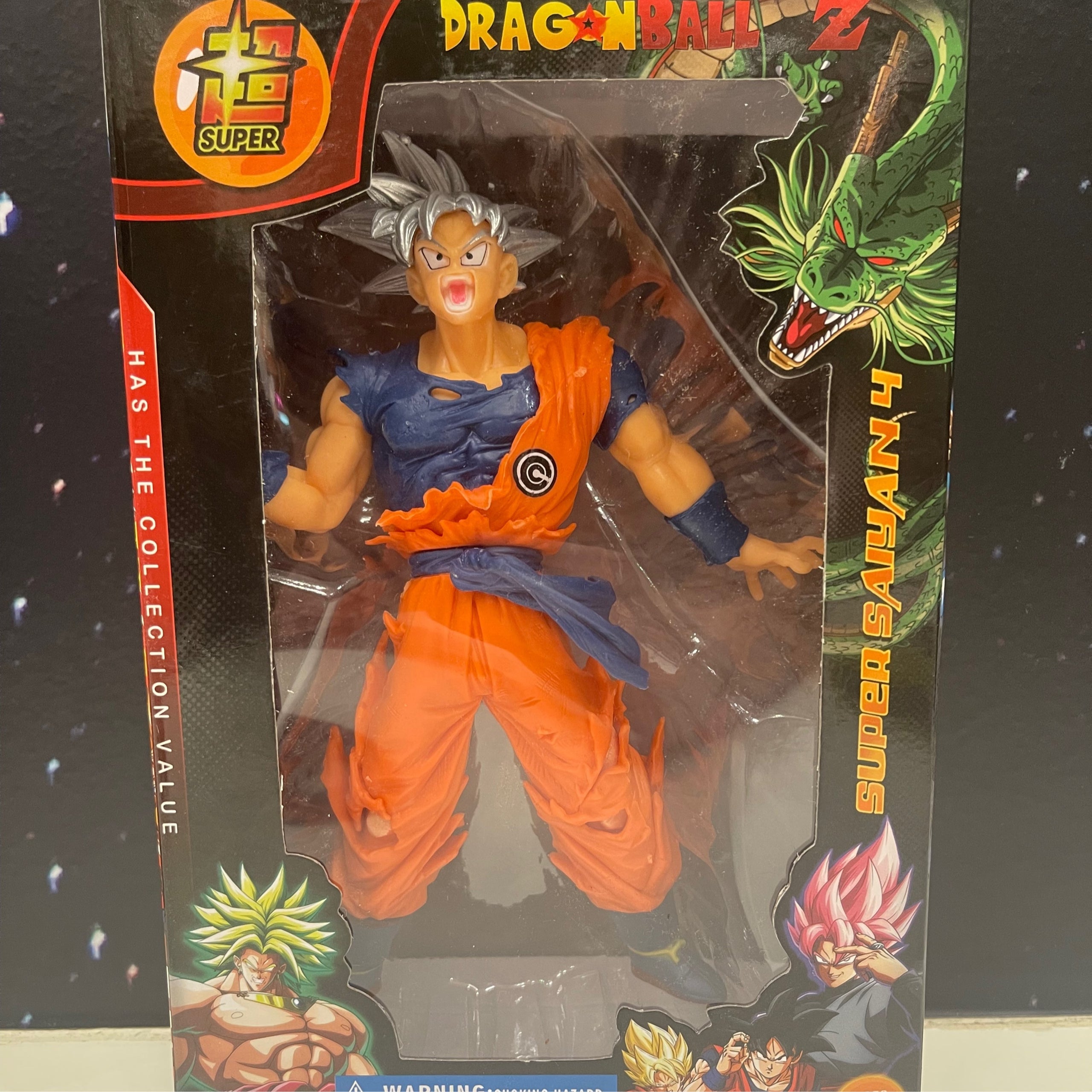 Dragon Ball Z GT Super Saiyan 4 Goku Ultra Instinct Silver Hair Model ...