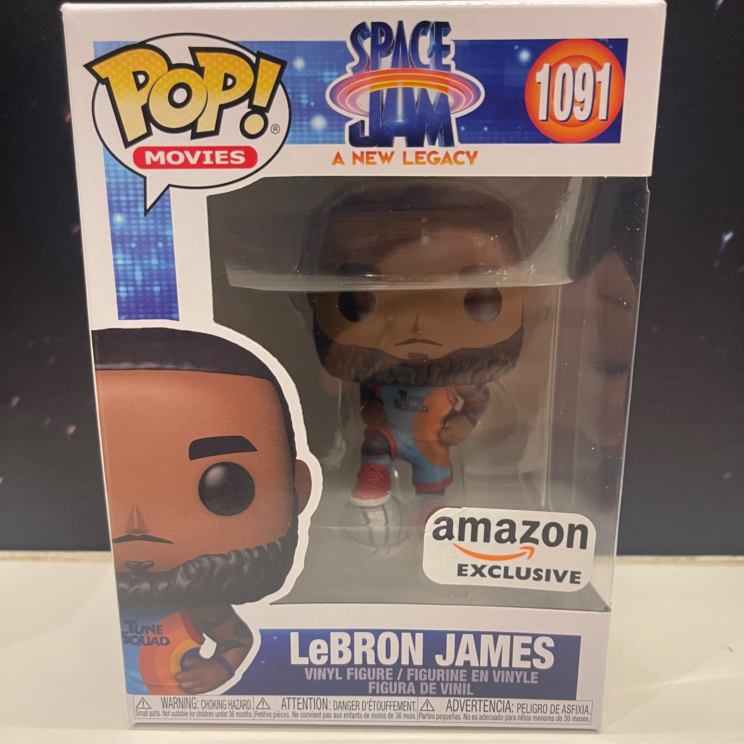 Funko Pop! Movies Space Jam A New Legacy LeBron James 1091 Vinyl Figure ...