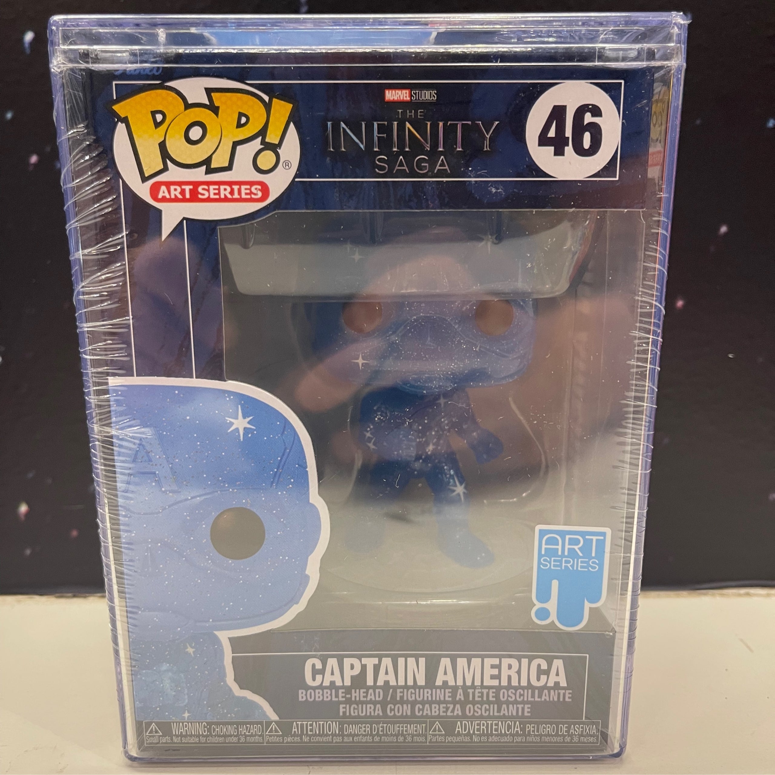 Funko Pop Art Series Marvel Avengers Captain America The Infinity Saga