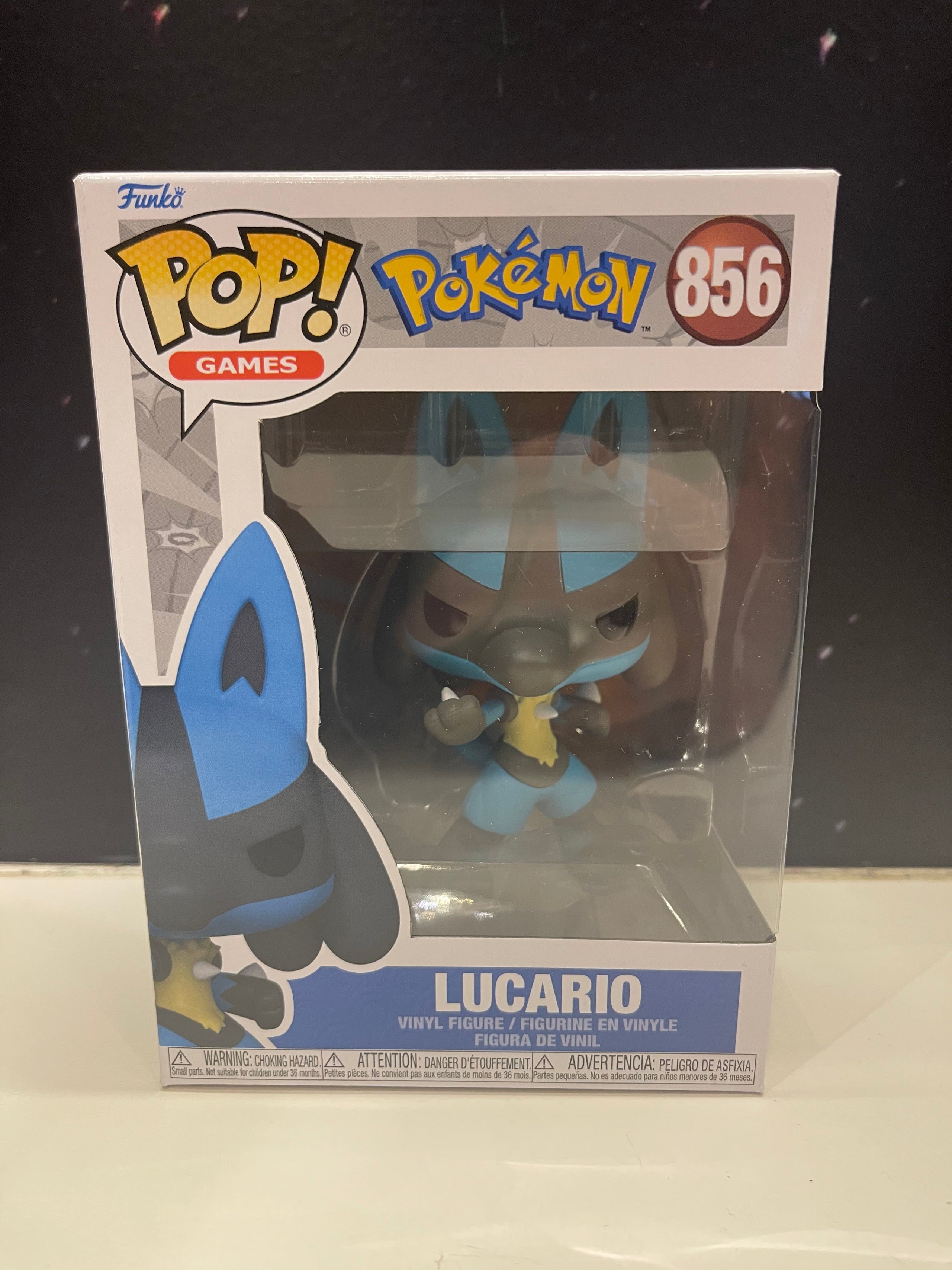 Lucario 856 - Pokémon Funko Pop! Vinyl Figure