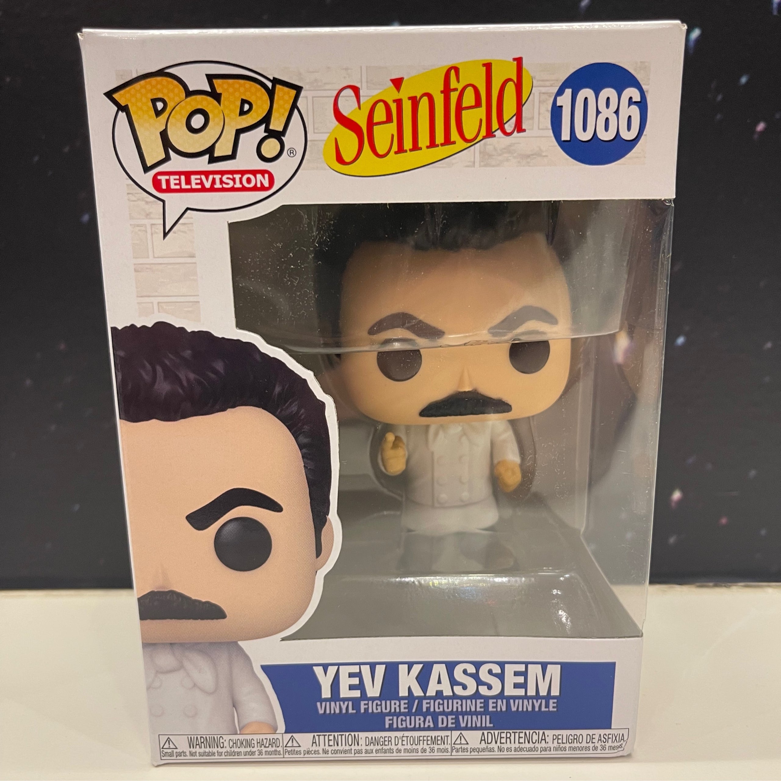 Funko Pop! Television Seinfeld Yev Kassem Soup Nazi 1086 Vinyl