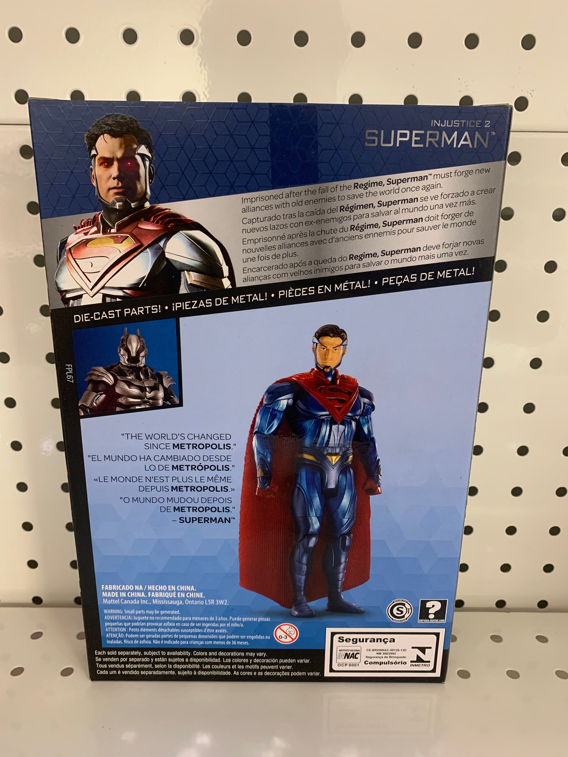 Mattel dc injustice superman