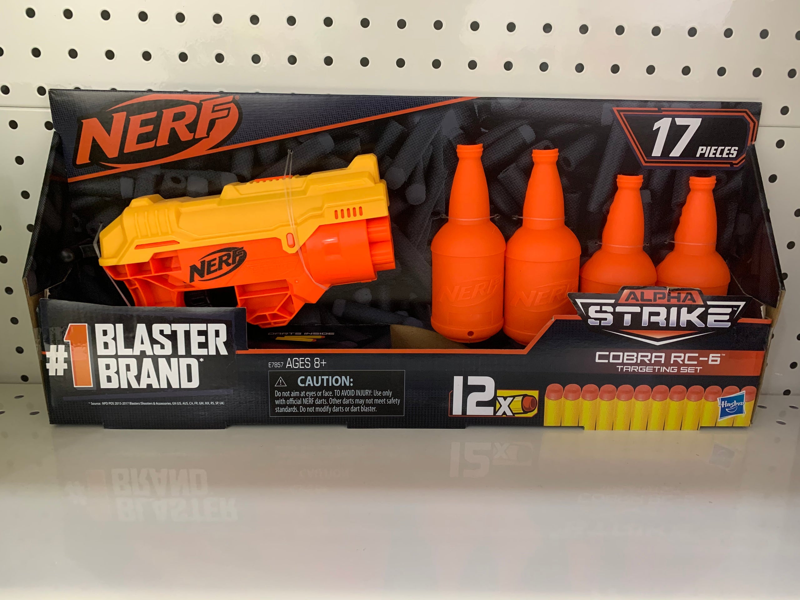 NERF Alpha Strike Cobra RC-6 Blaster and Target Set 