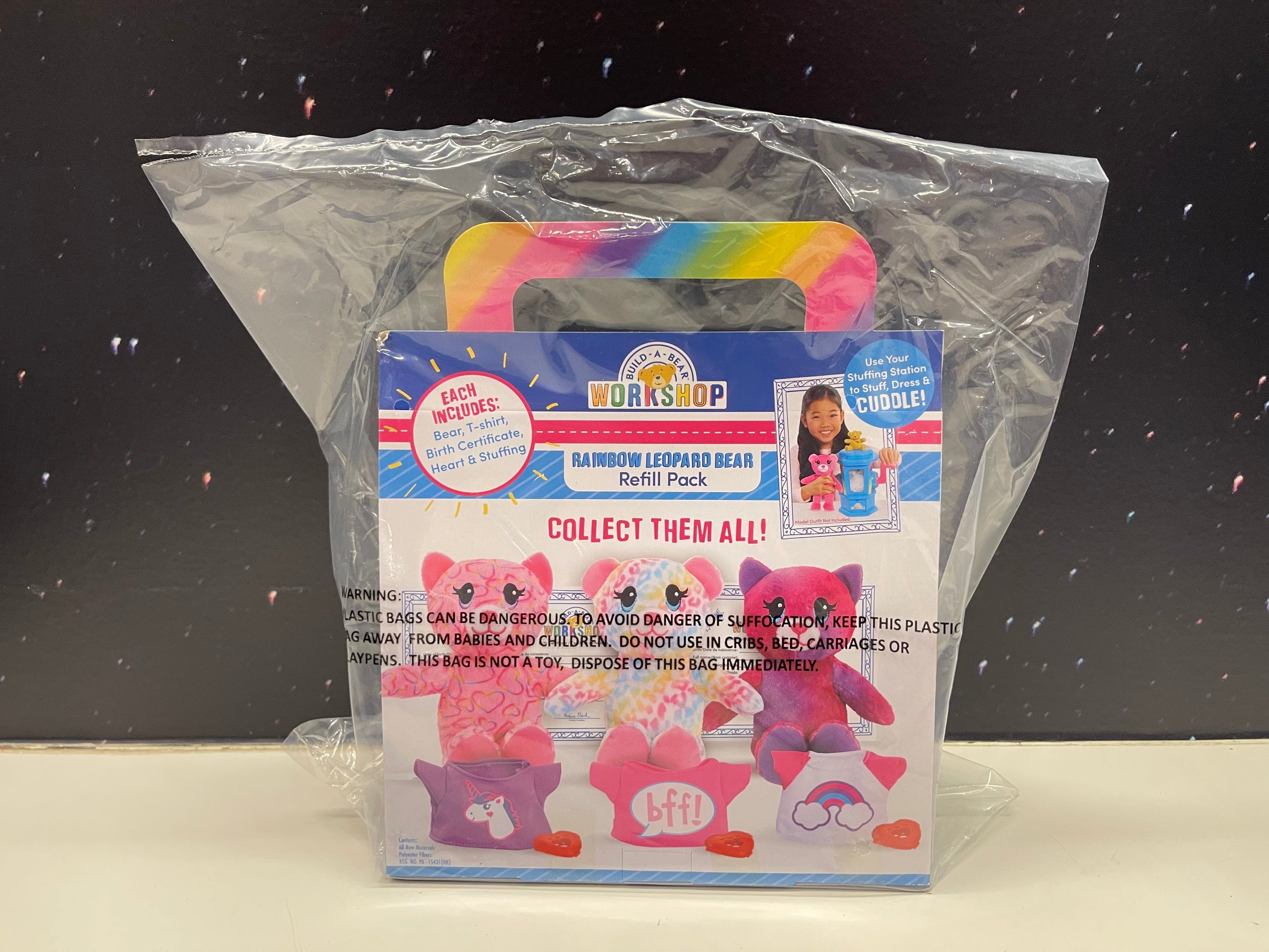 Build a bear stuffing station refill outlet packs