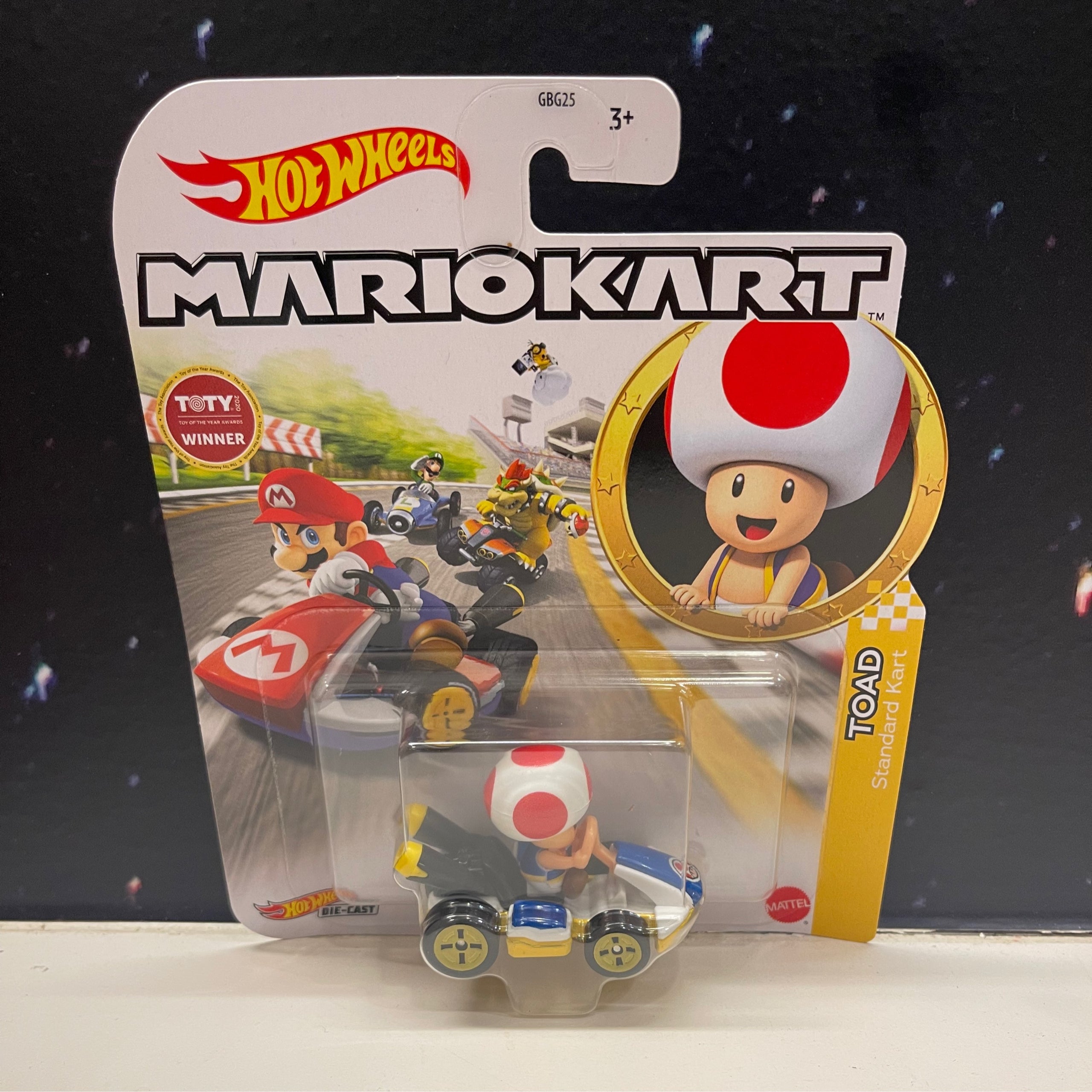 Hot Wheels Mario Kart Toad, Standard Kart